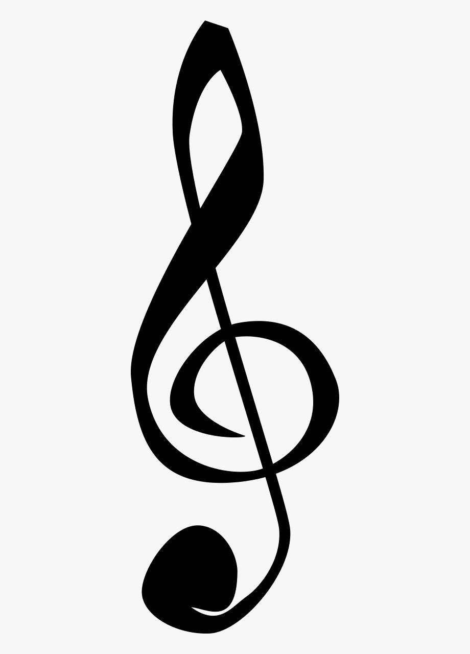 black treble clef, light gray background, music symbols, HD Phone Wallpaper