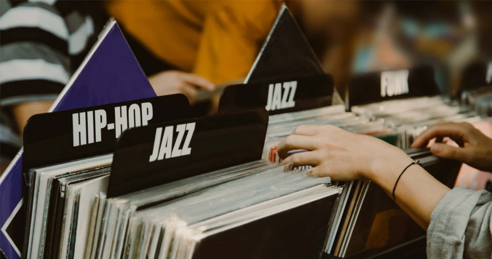 vinyl records, record store, hip hop, HD Desktop Wallpaper