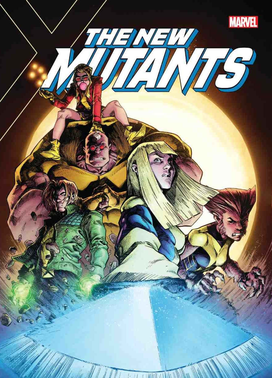 Mutants, glowing moon, comic book art, SD Phone Wallpaper