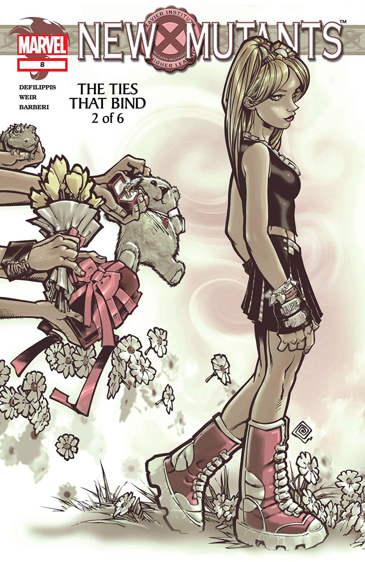 Mutants, black and red boots, floating flowers, Full HD Phone Wallpaper