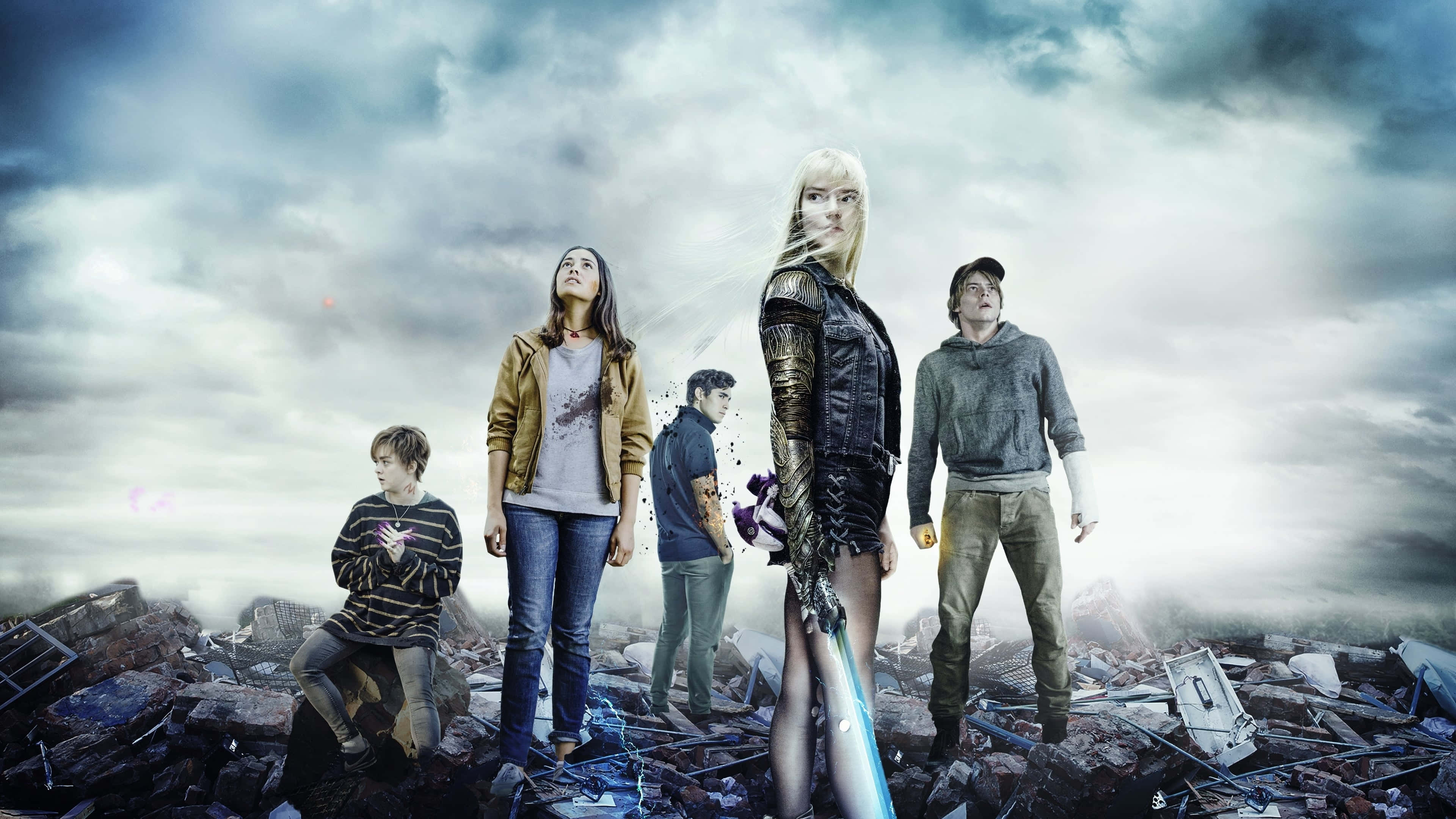 Mutants, dystopian world, stormy sky, 4K Desktop Wallpaper