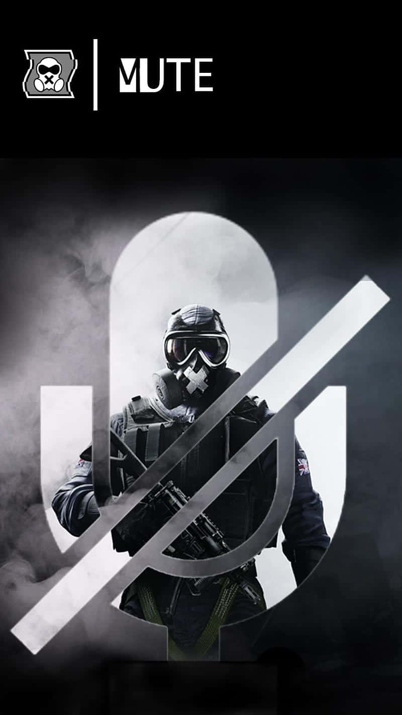 Mute Mic Icon, tactical gear, gas mask, HD Phone Wallpaper
