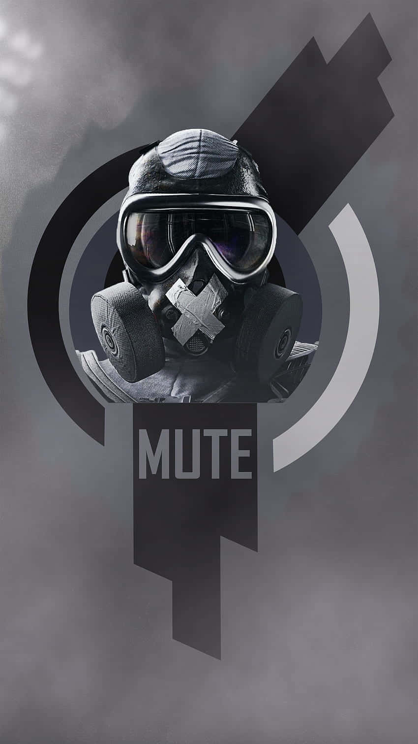 Mute, black, gas mask, HD Phone Wallpaper