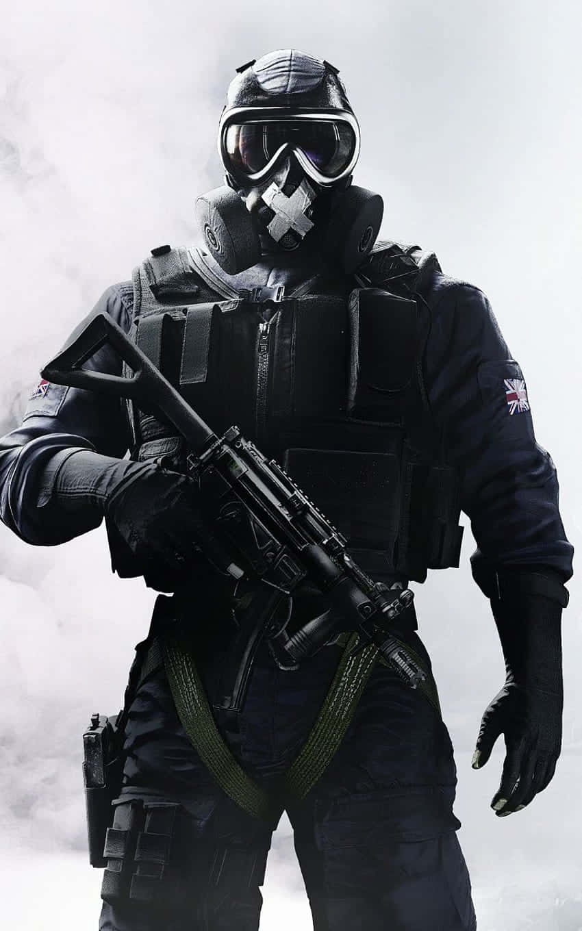 Mute, soldier, tactical gear, HD Phone Wallpaper