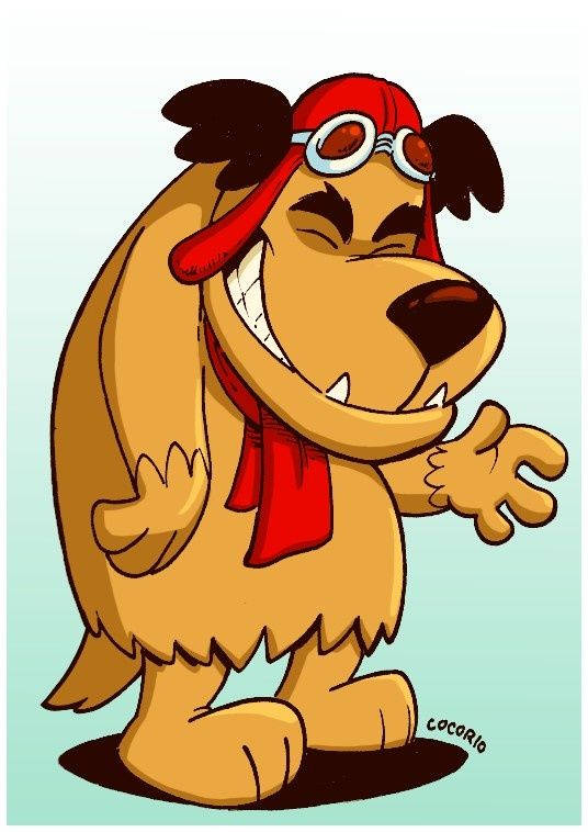 Muttley, red aviator goggles, scarf, SD Phone Wallpaper