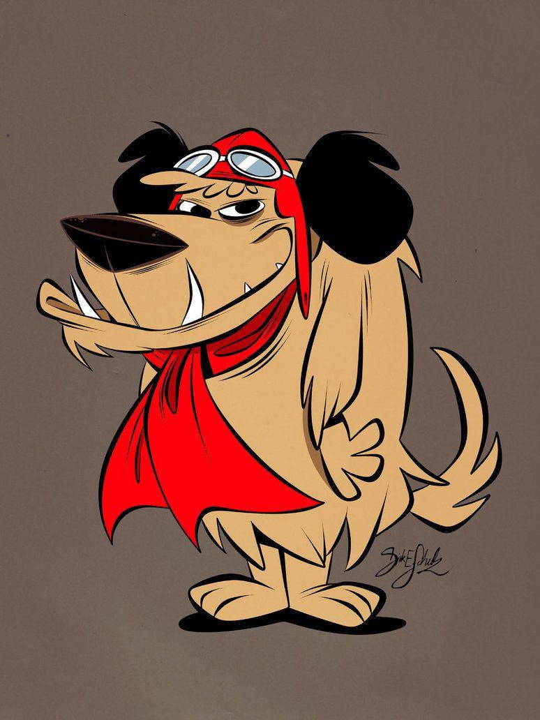 Muttley, animated character, red goggles, SD Phone Wallpaper