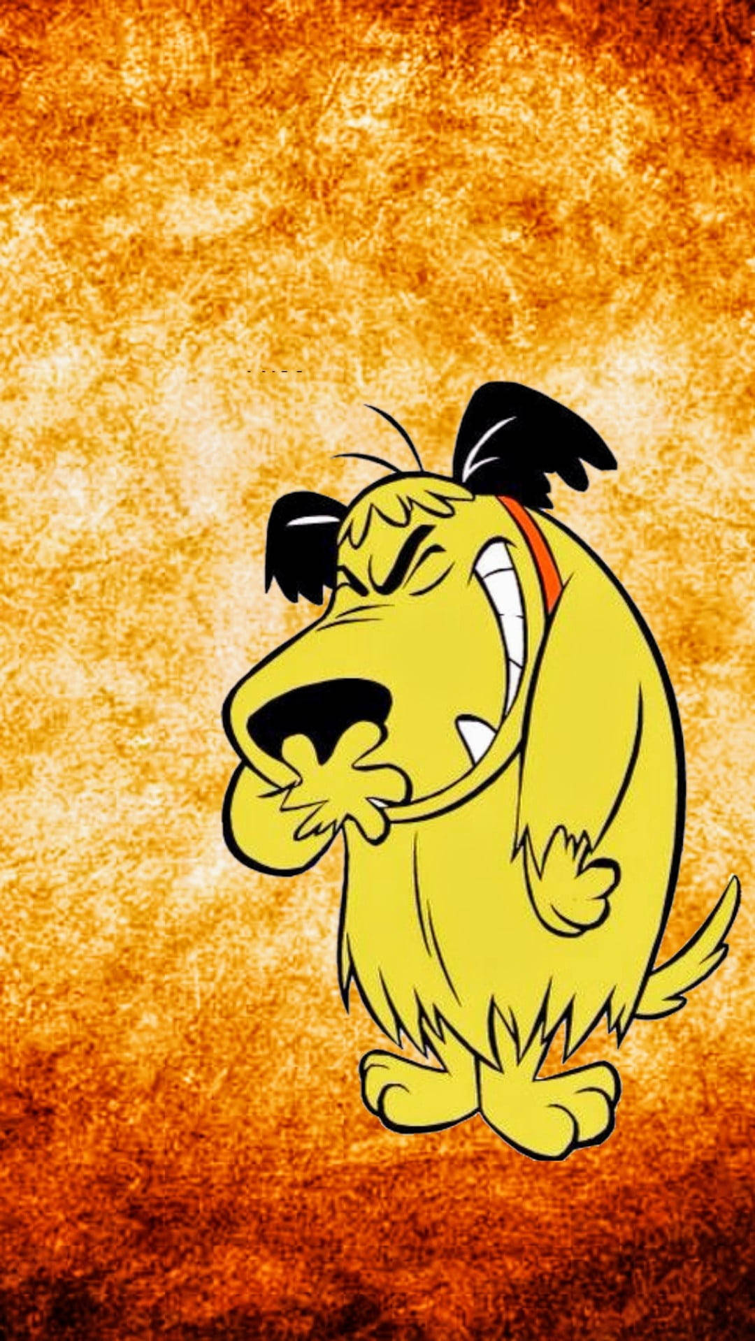 Muttley, yellow dog, black ears, HD Phone Wallpaper