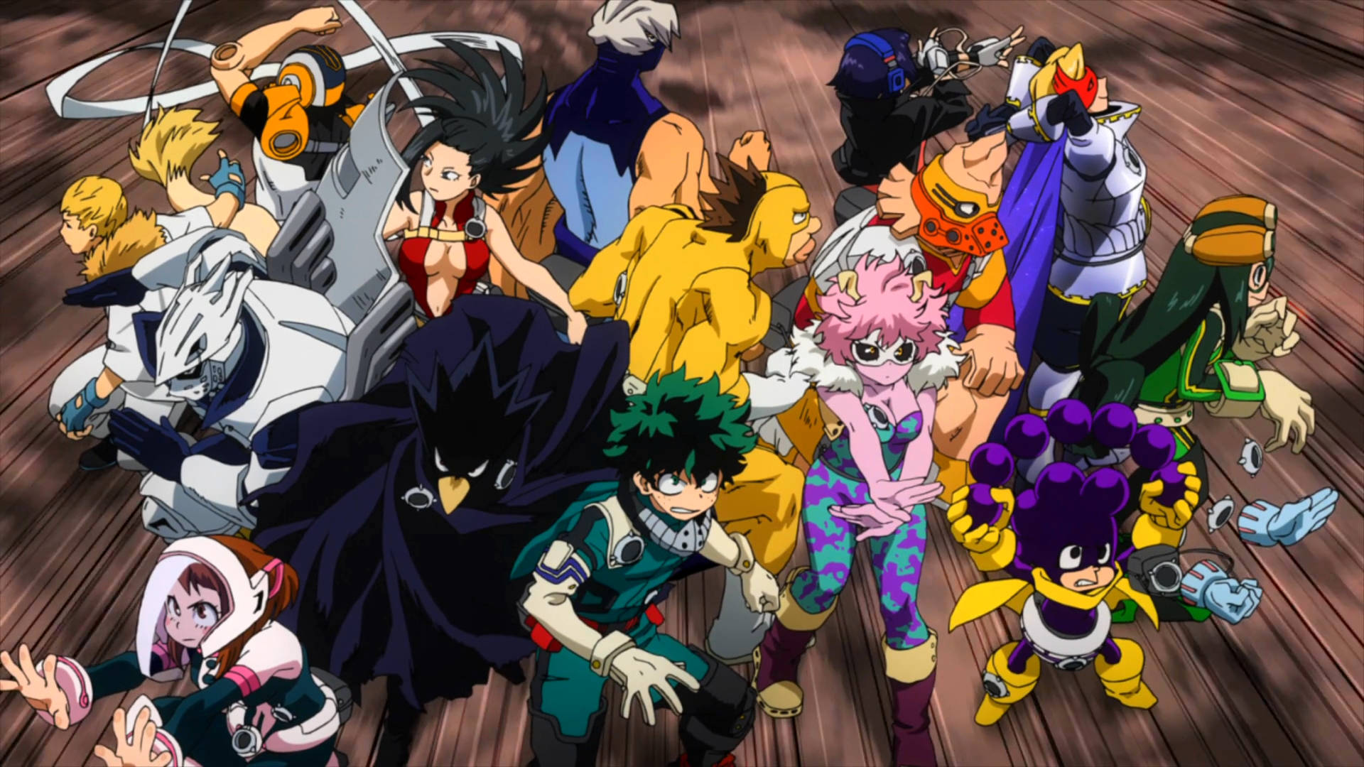 My Hero Academia, 4K, anime heroes, Full HD Desktop Wallpaper