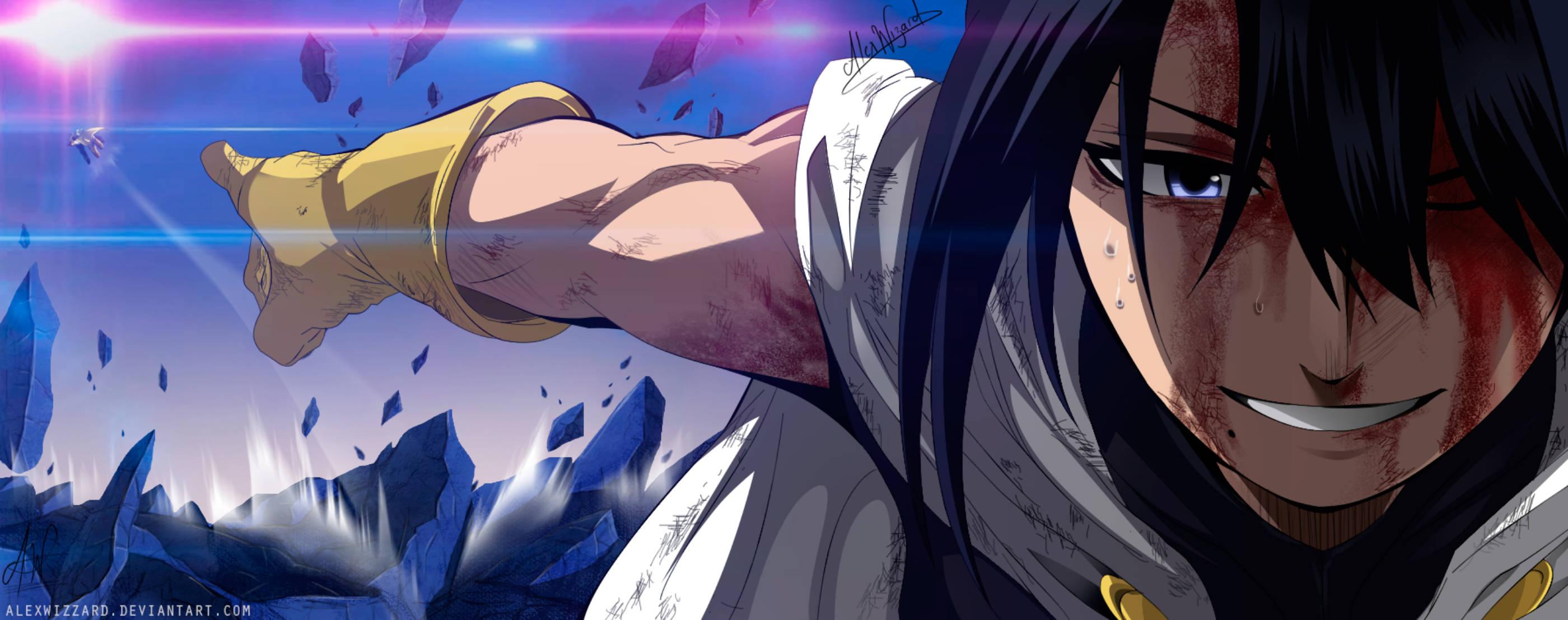 My Hero Academia, 4K resolution, dark hair, 2K Desktop Wallpaper