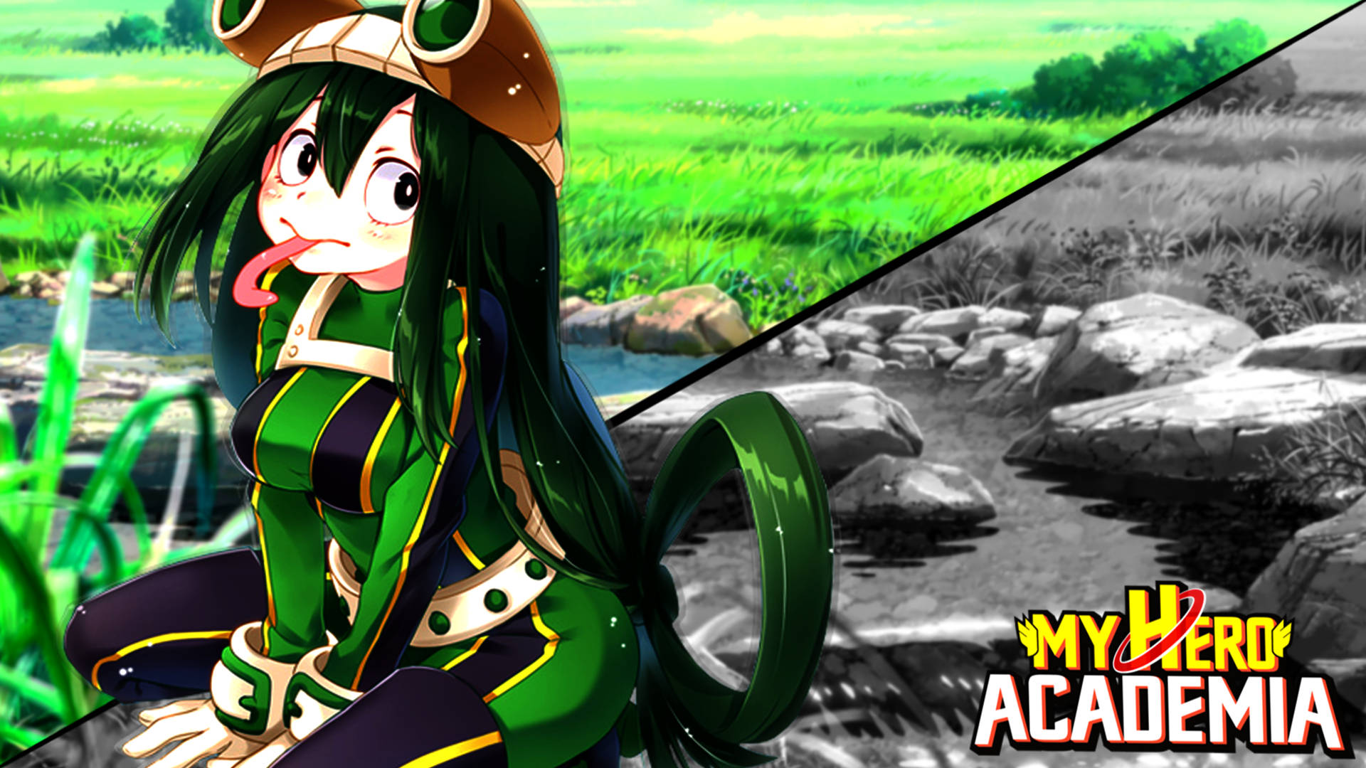 My Hero Academia, 4K resolution, anime girl, Full HD Desktop Wallpaper