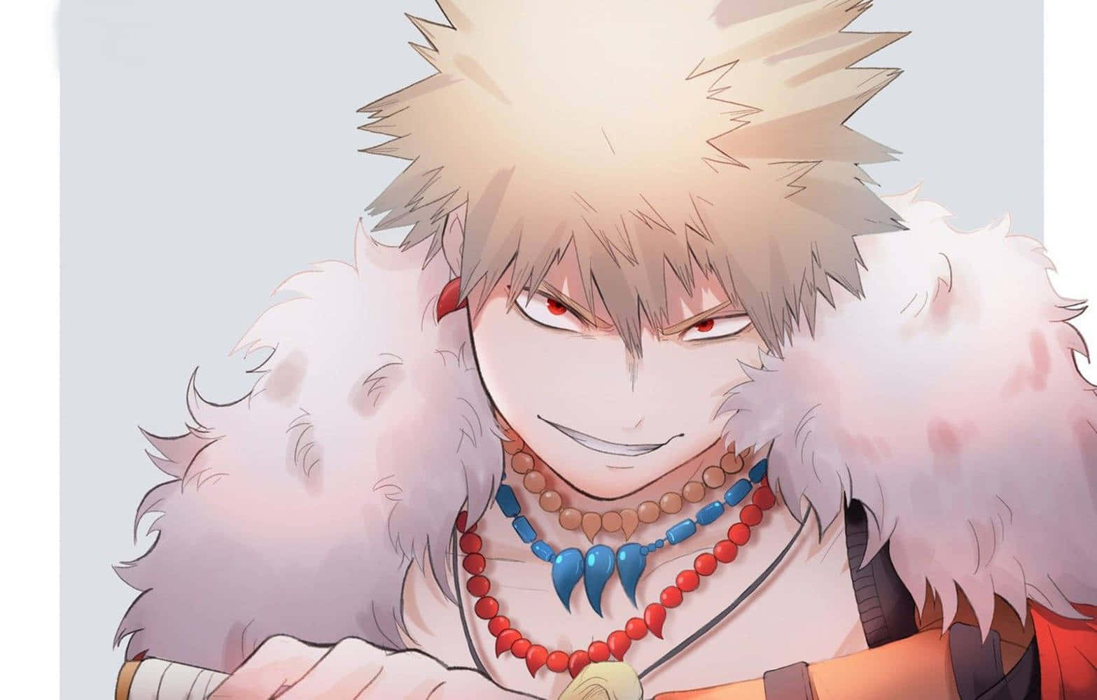 My Hero Academia, Bakugo, spiky-haired anime character, HD Desktop Wallpaper