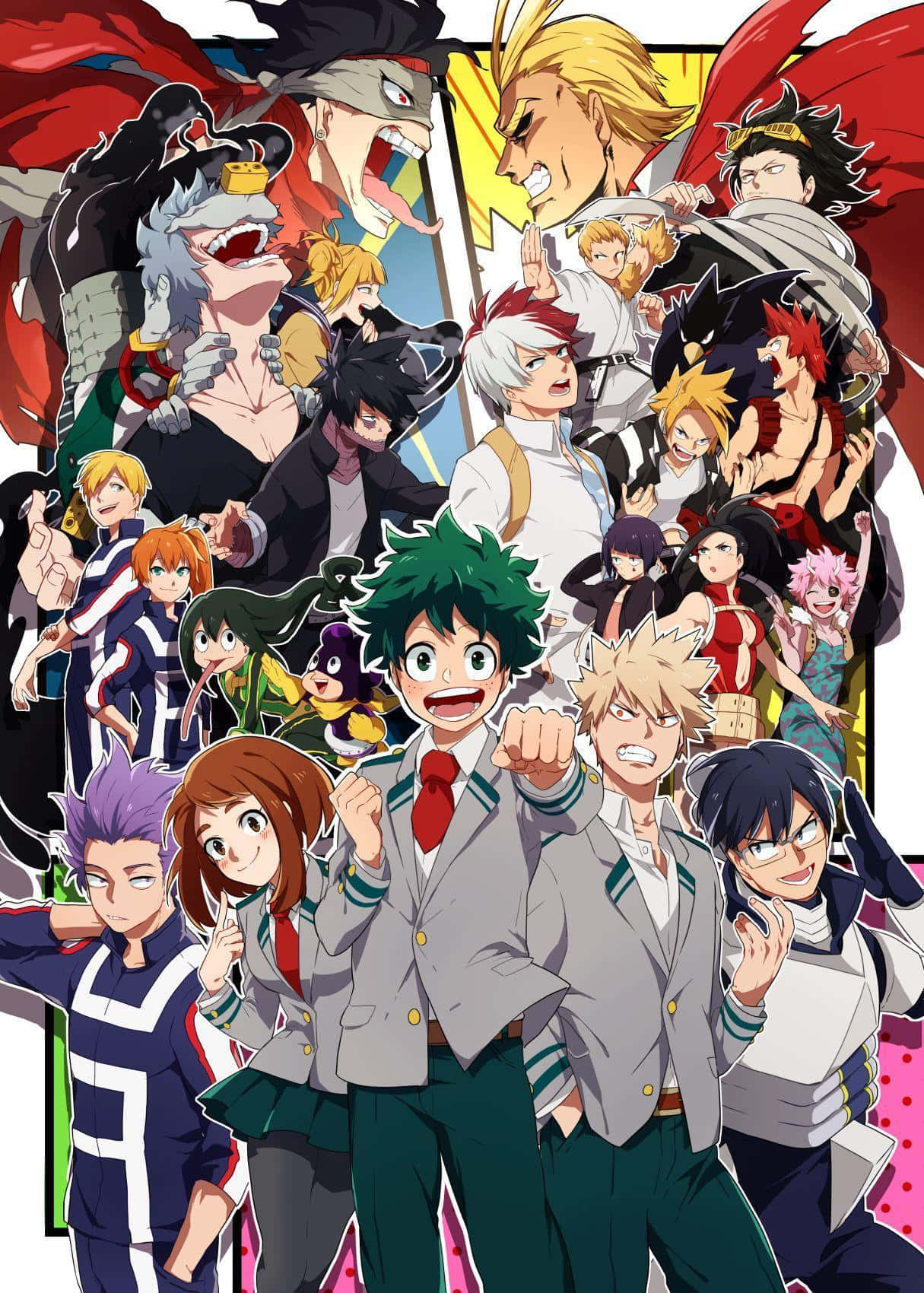 My Hero Academia, iPad, 1215 x 1700, HD Phone Wallpaper