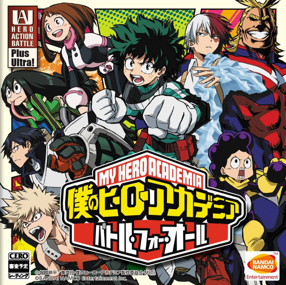 My Hero Academia, logo, game cover, SD Desktop Wallpaper