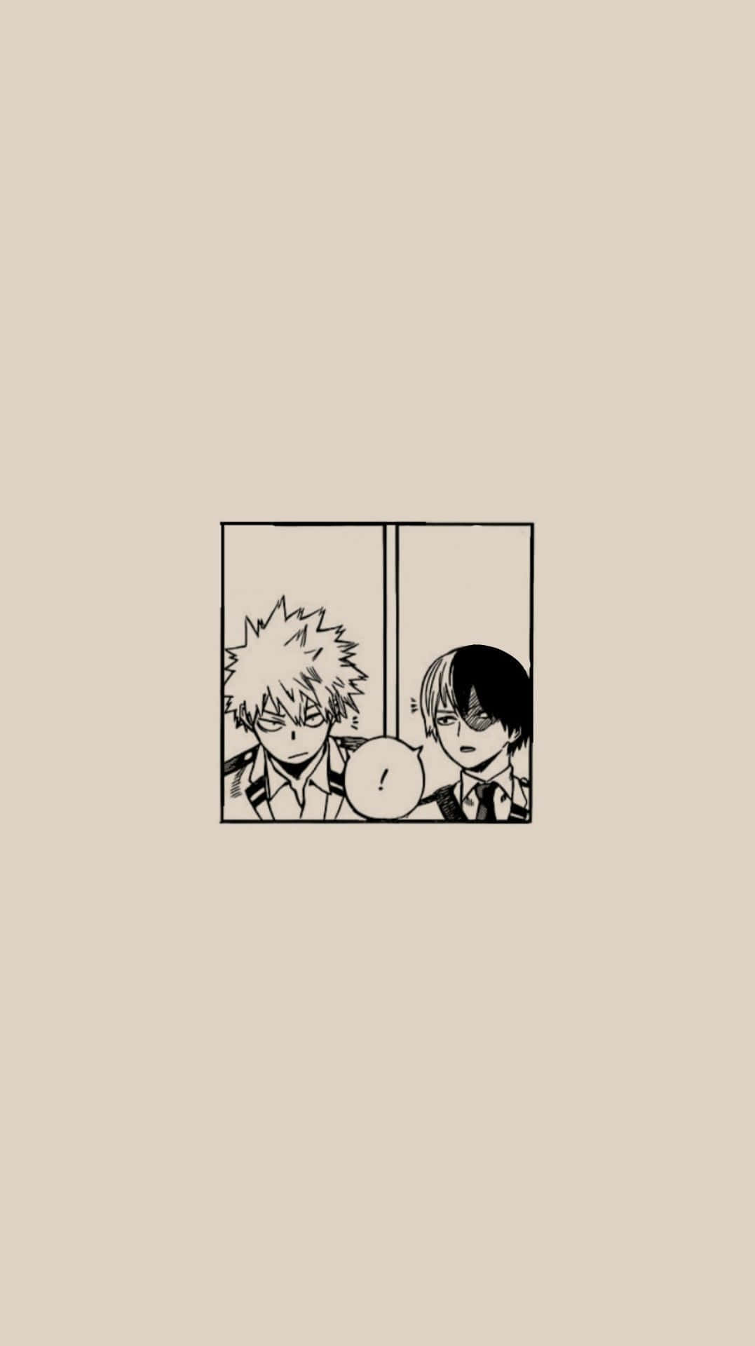 My Hero Academia, anime characters, manga panel, Full HD Phone Wallpaper