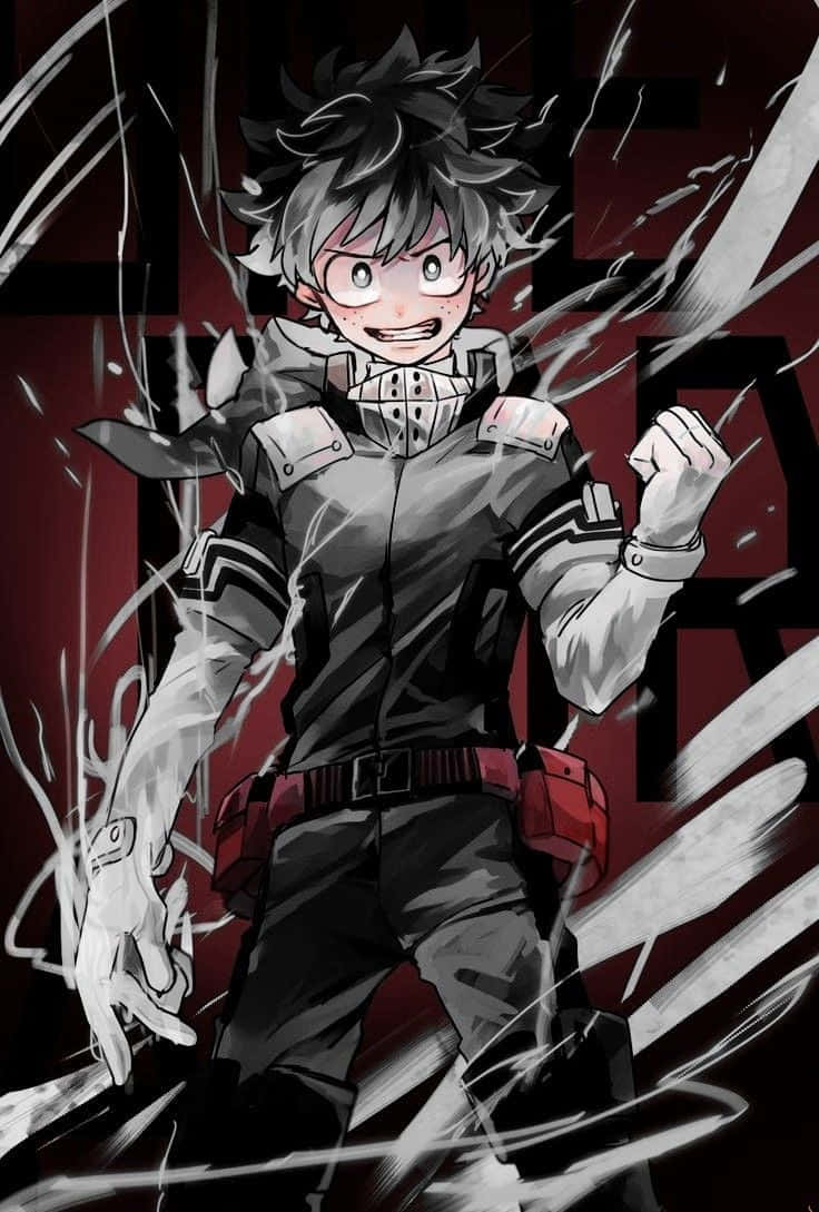 My Hero Academia Villain, spiky hair, glasses, SD Phone Wallpaper