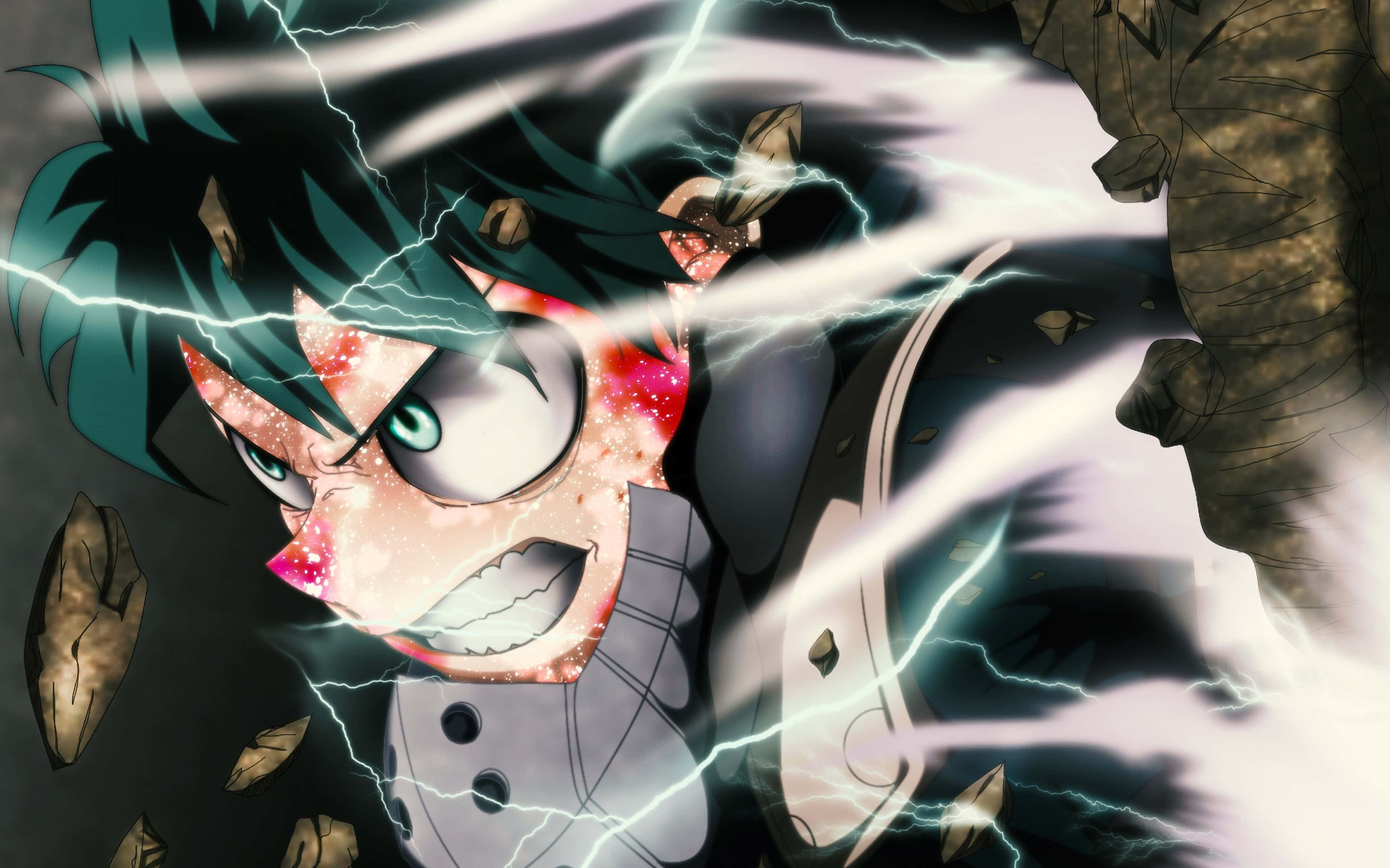 My Hero Academia, villain, teal hair, 4K Desktop Wallpaper