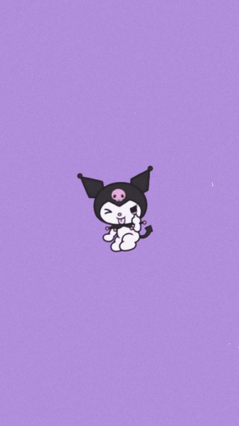 My Melody, bat costume, lavender background, HD Phone Wallpaper