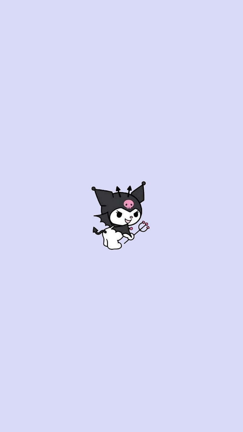 My Melody, bat costume, skull hat, HD Phone Wallpaper