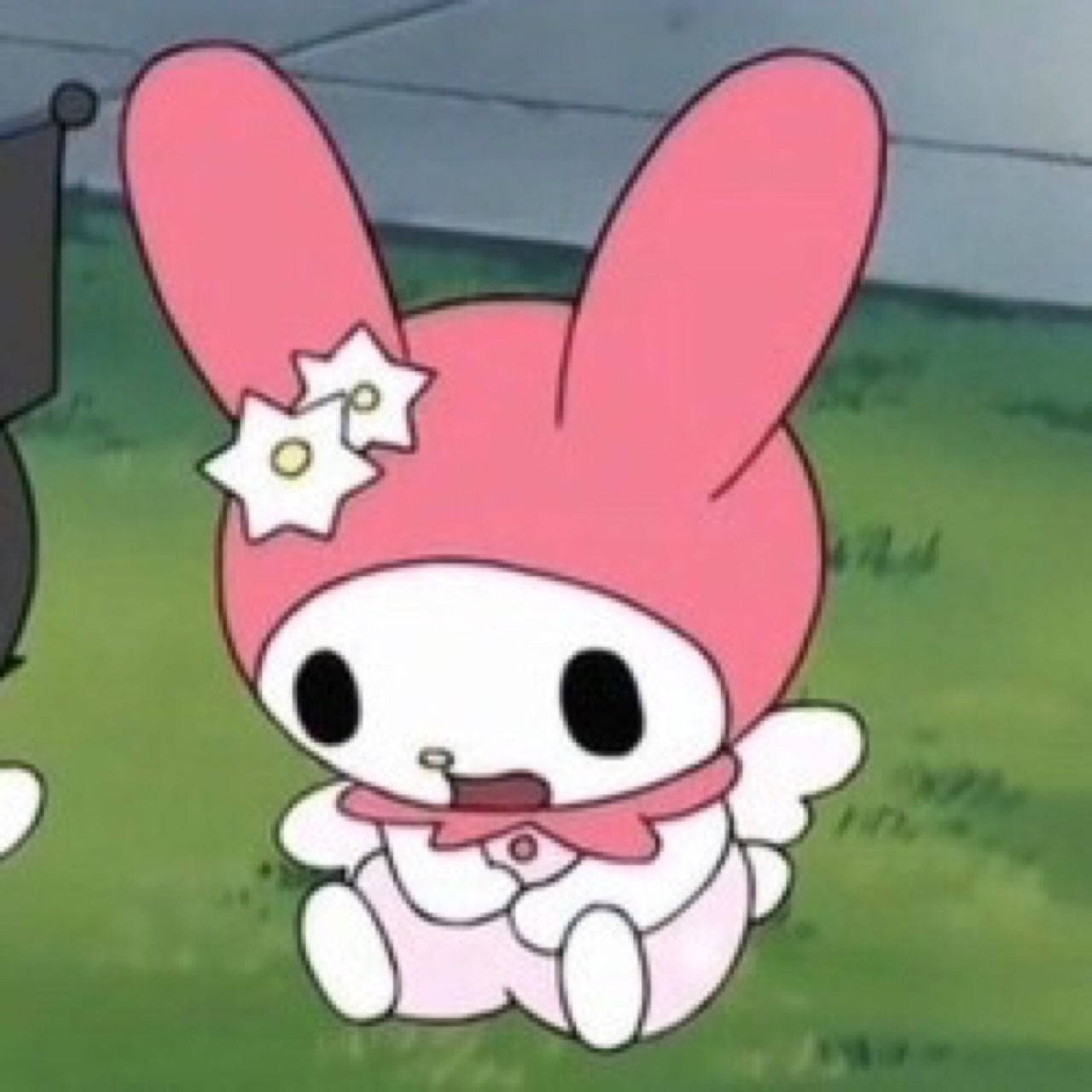 My Melody, pink rabbit character, flower ears, HD Desktop Wallpaper