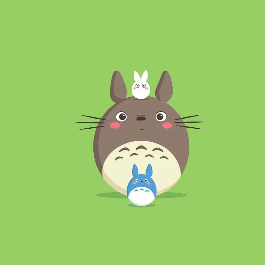 My Neighbor Totoro, Totoro, white rabbit, SD Desktop Wallpaper