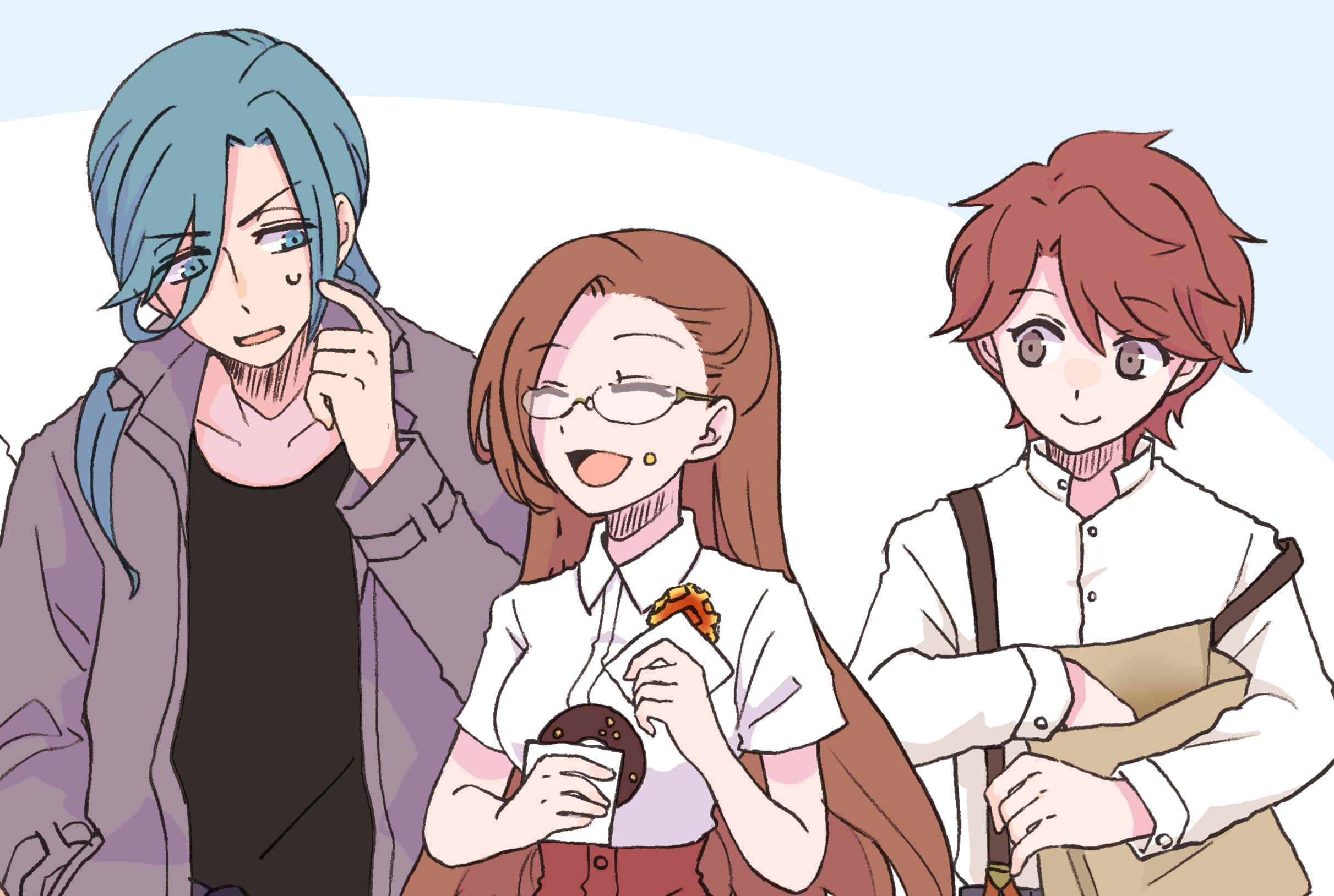 My Next Life As A Villainess All Routes Lead To Doom, anime characters, distinct hair colors, Full HD Desktop Wallpaper