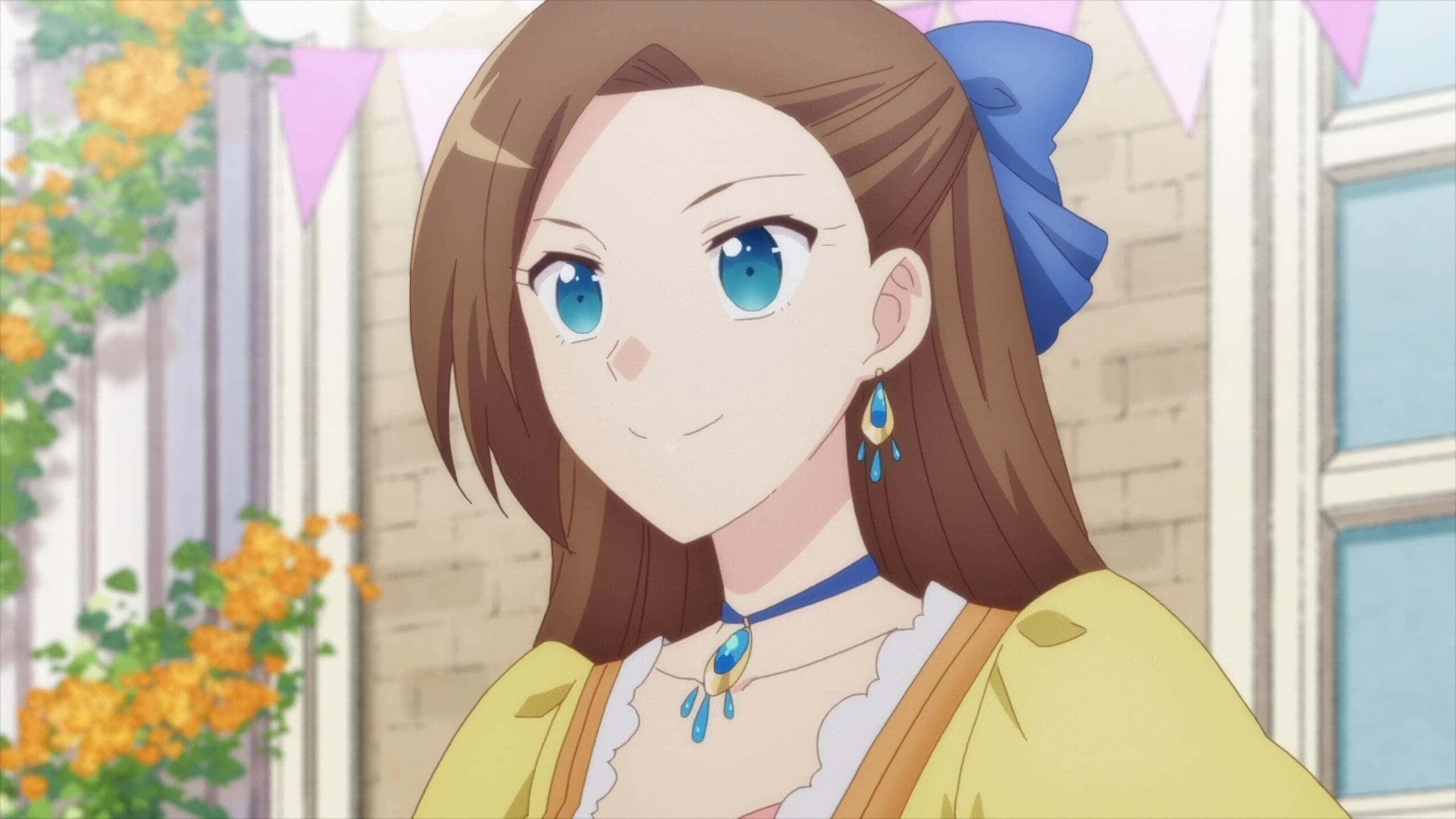 My Next Life As A Villainess All Routes Lead To Doom, blue eyes, blue bow, 2K Desktop Wallpaper