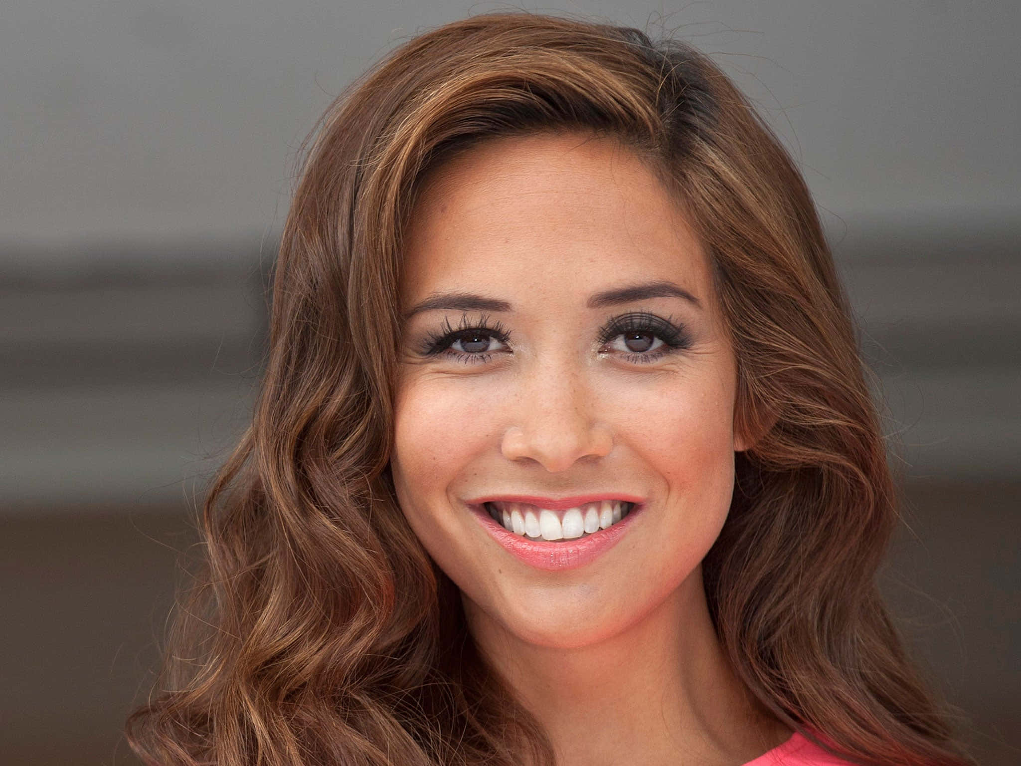 Myleene Klass, glowing, elegant attire, Full HD Desktop Wallpaper