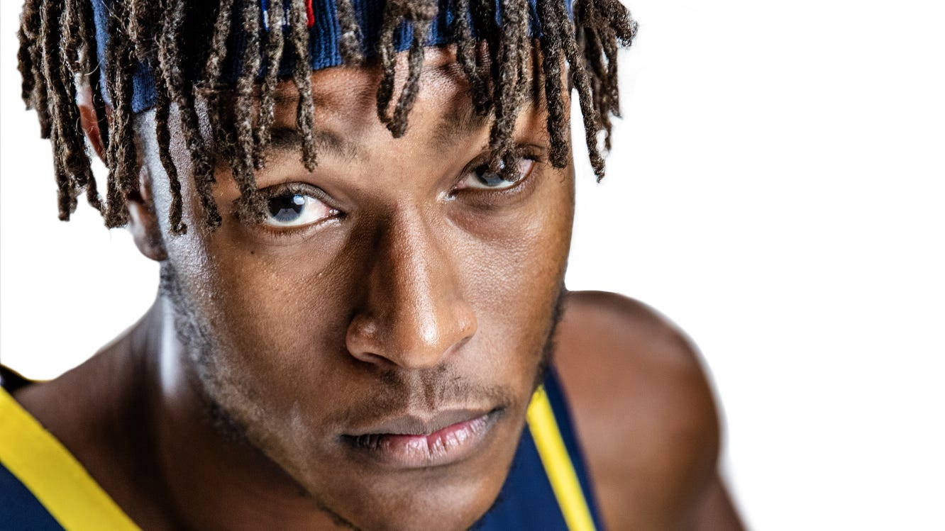 Myles Turner, dreadlocks, headband, HD Desktop Wallpaper