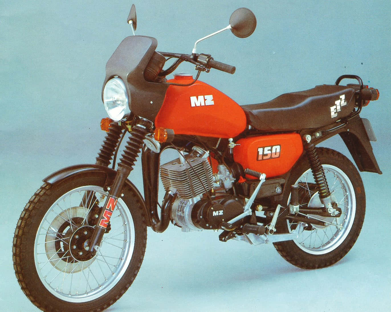 MZ 150, red, black, HD Desktop Wallpaper