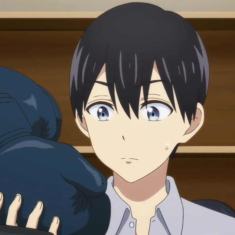 Nagi Umino, black hair, blue eyes, SD Desktop Wallpaper
