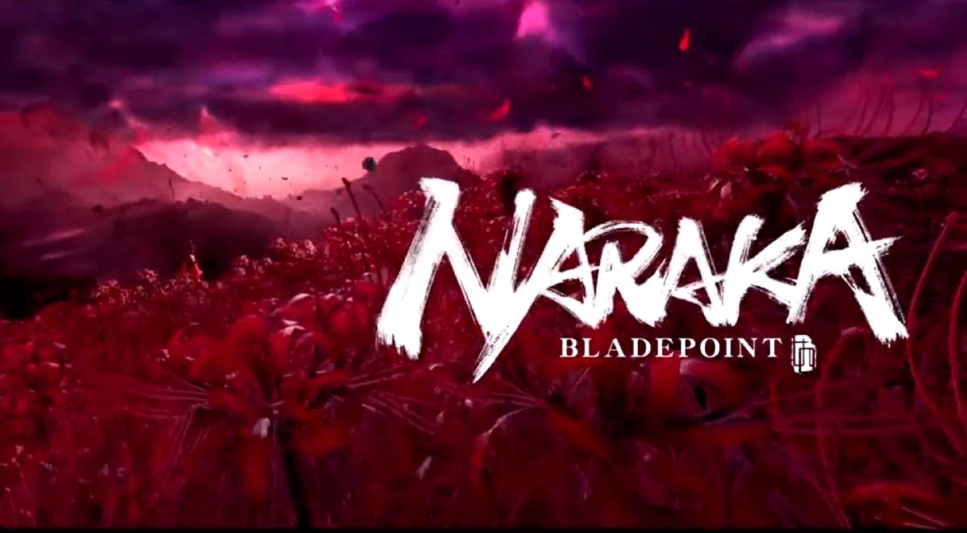 Naraka Bladepoint, red aesthetic, blood-red field, Full HD Desktop Wallpaper