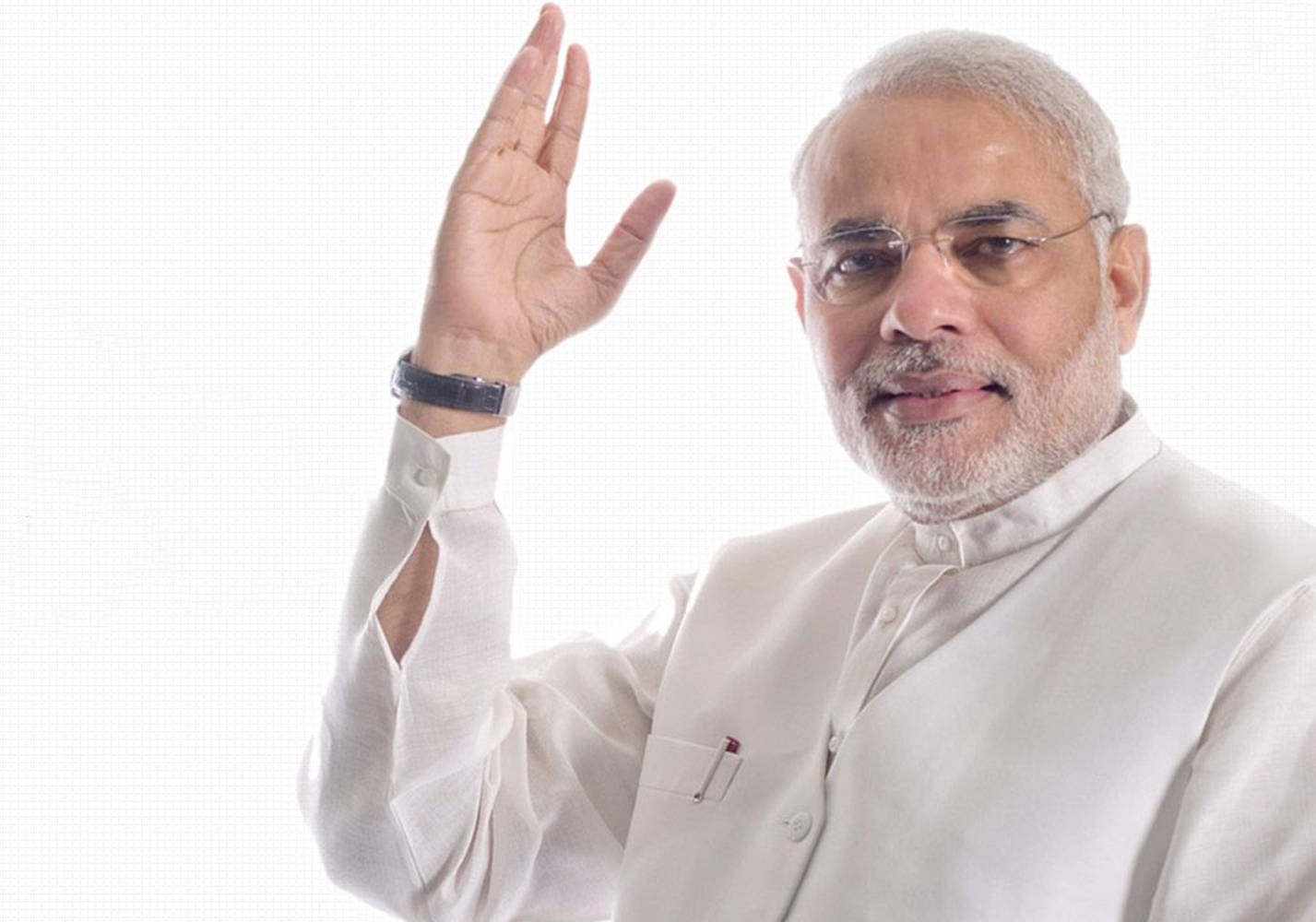 Narendra Modi, white beard, glasses, HD Desktop Wallpaper