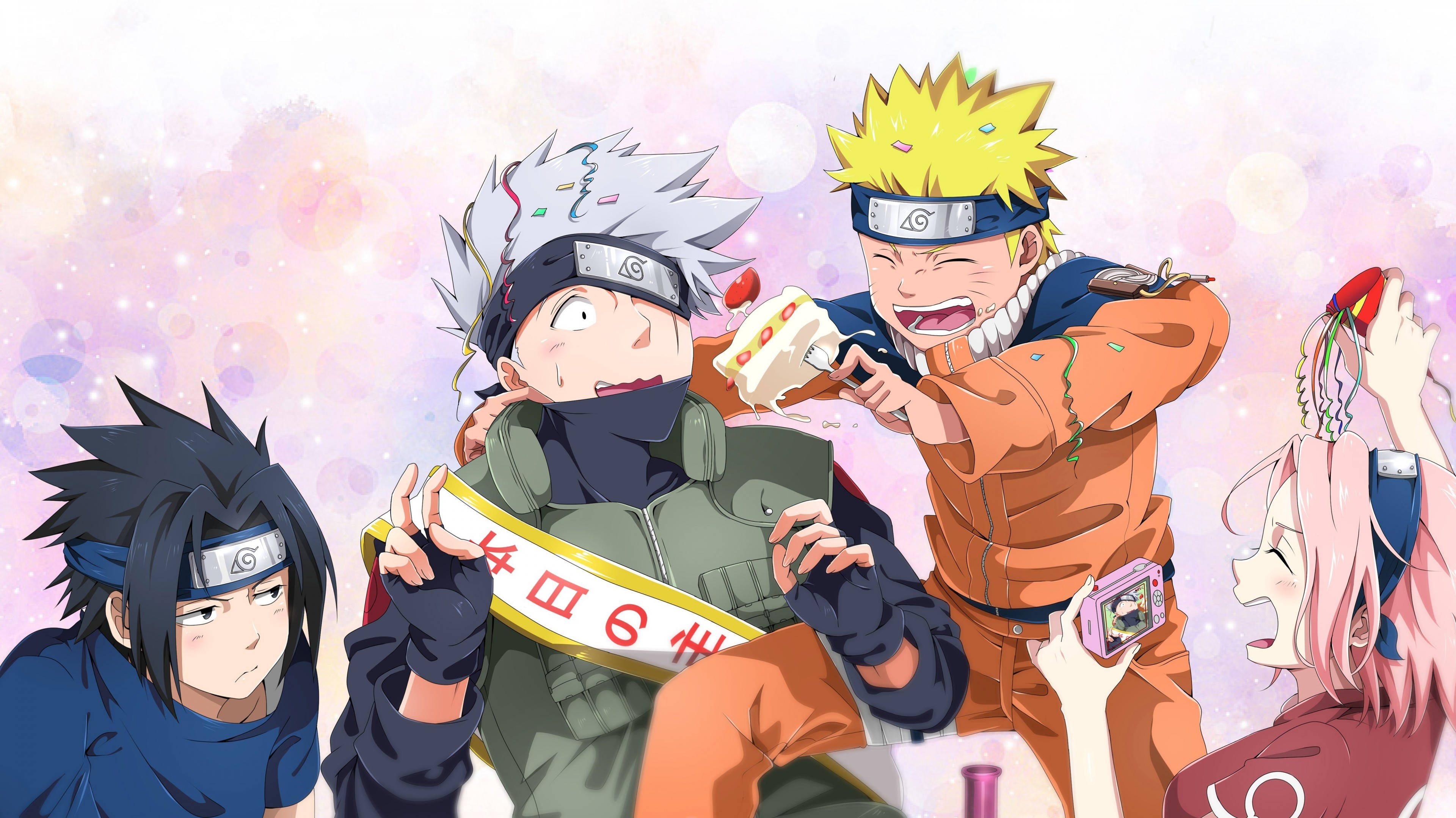 Team 7, Naruto, 4K PC, 4K Desktop Wallpaper