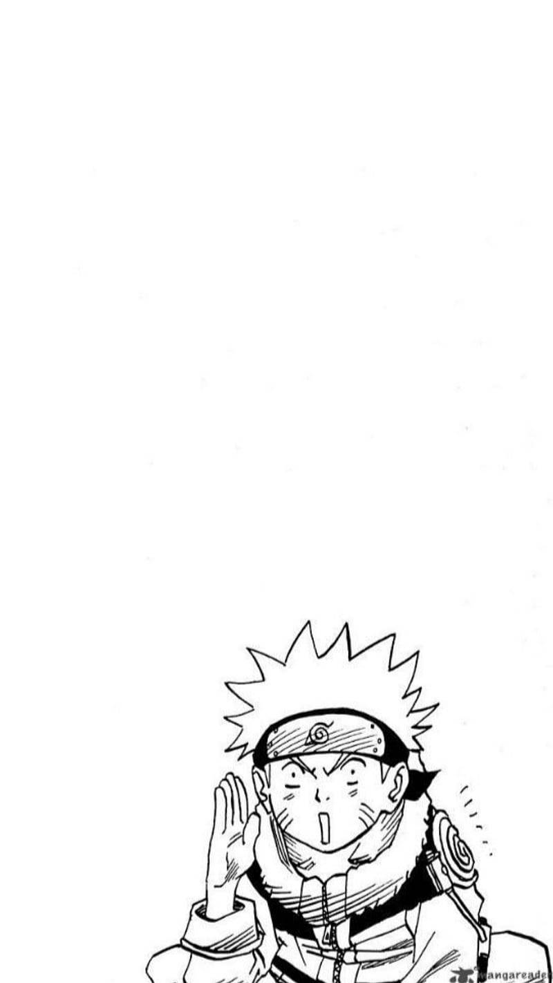 line art, Naruto, anime, HD Phone Wallpaper