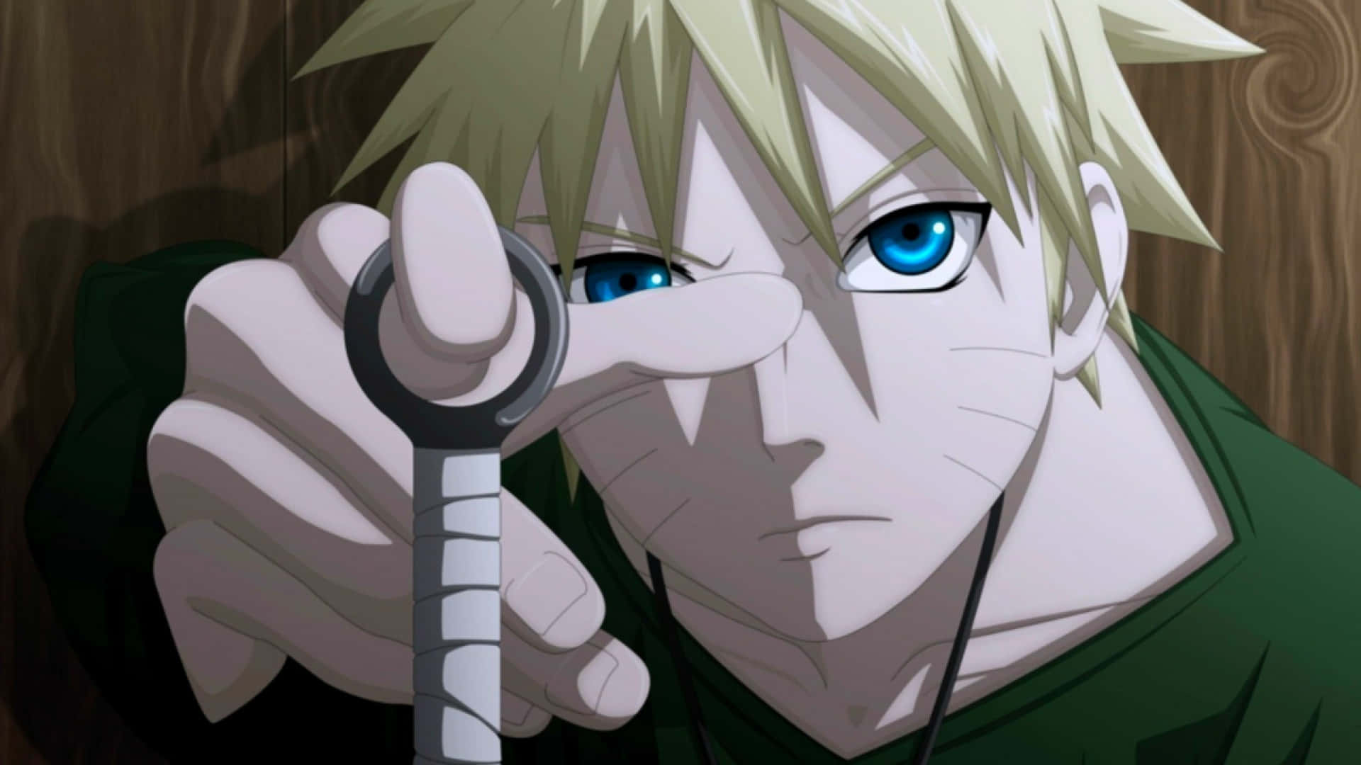 Naruto, spiky blonde hair, blue eyes, Full HD Desktop Wallpaper