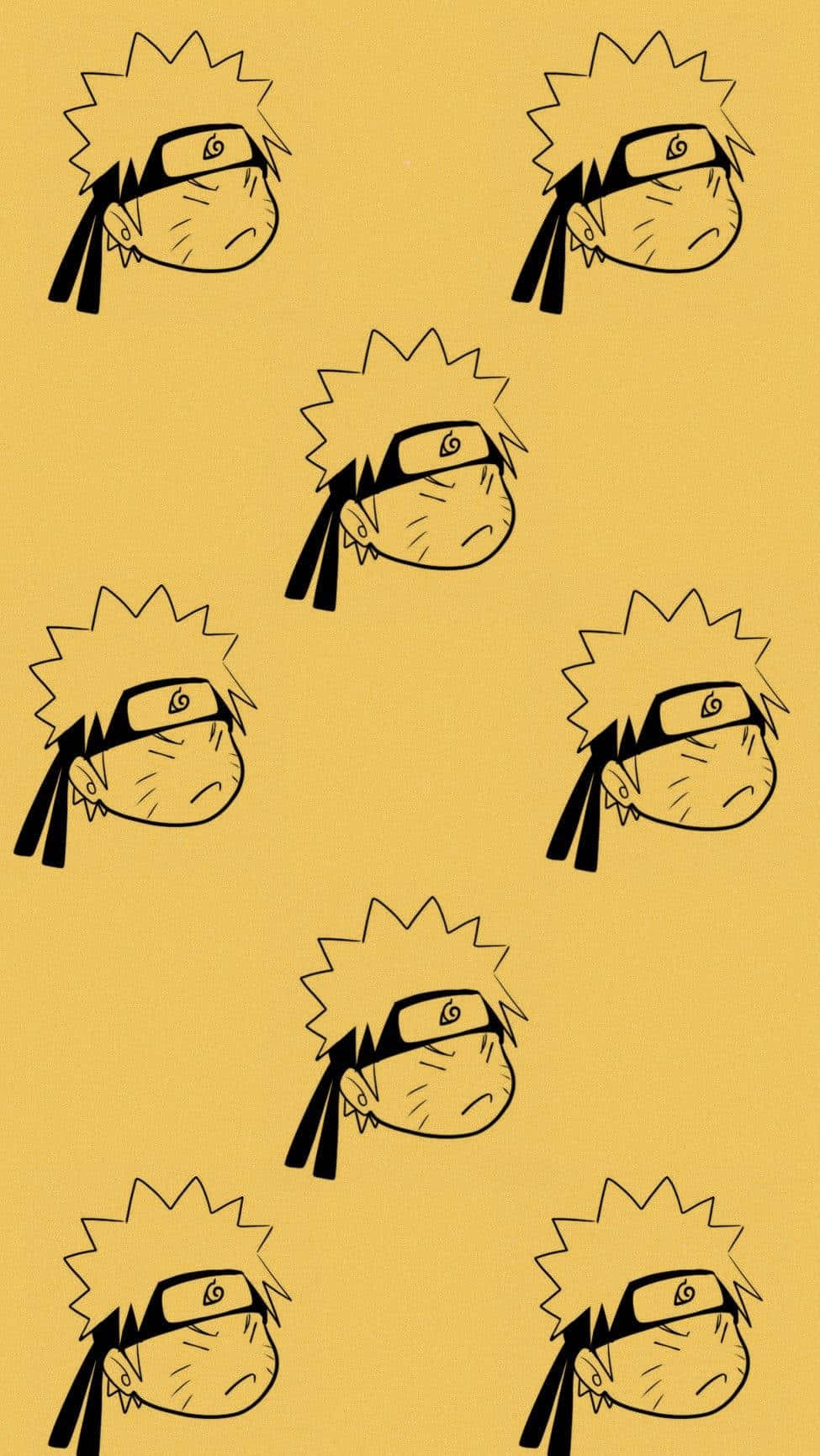 Naruto Chibi, spiky hair, headband, HD Phone Wallpaper
