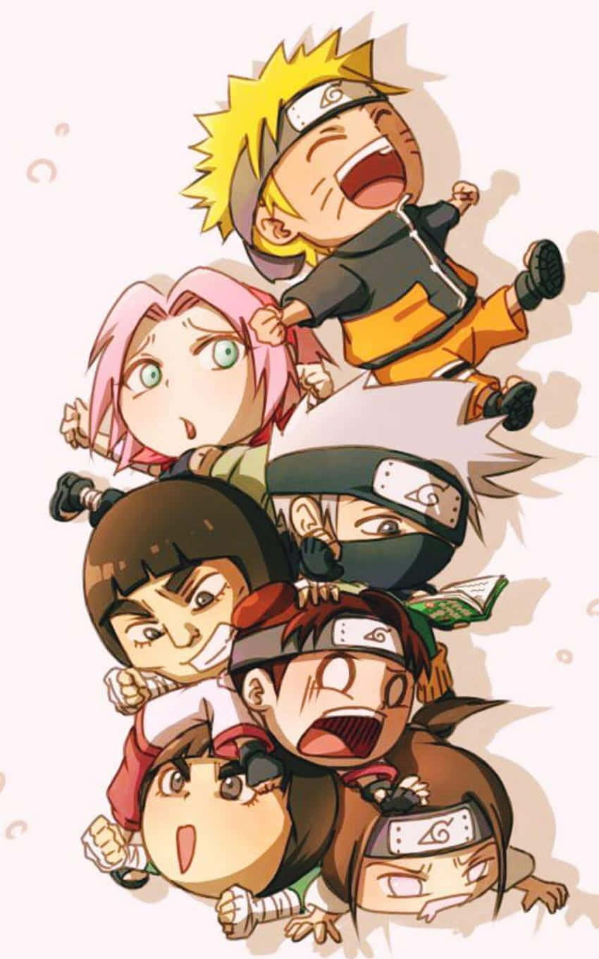 Naruto Chibi, chibi anime characters, Naruto, HD Phone Wallpaper