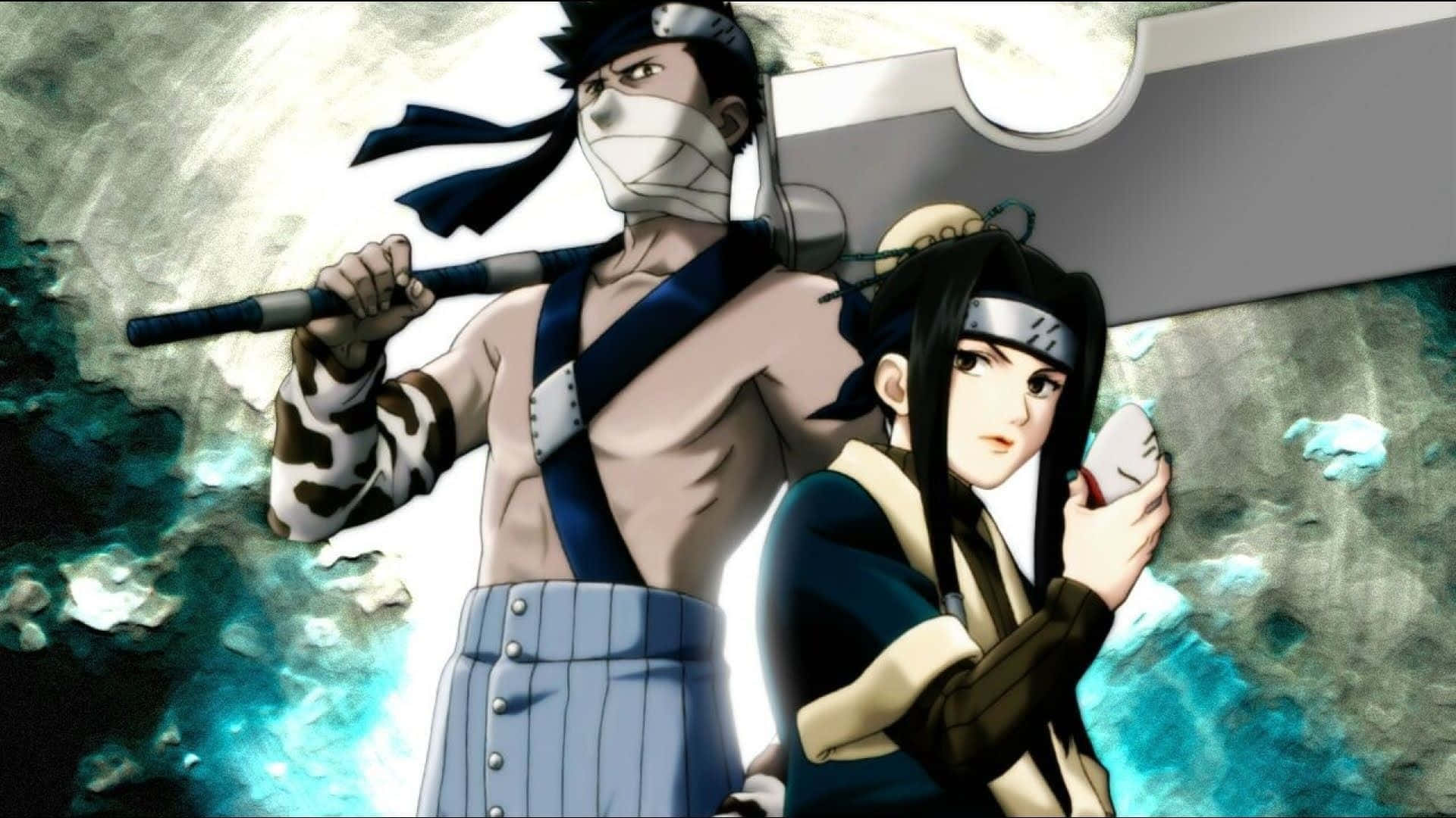 Naruto Haku, anime ninja warriors, glowing blue energy, Full HD Desktop Wallpaper
