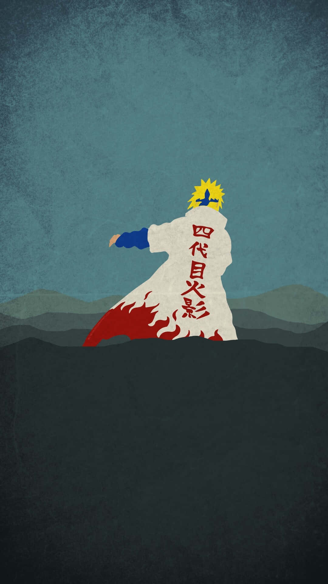 Naruto, minimalist artwork, iPhone 11, Full HD Phone Wallpaper