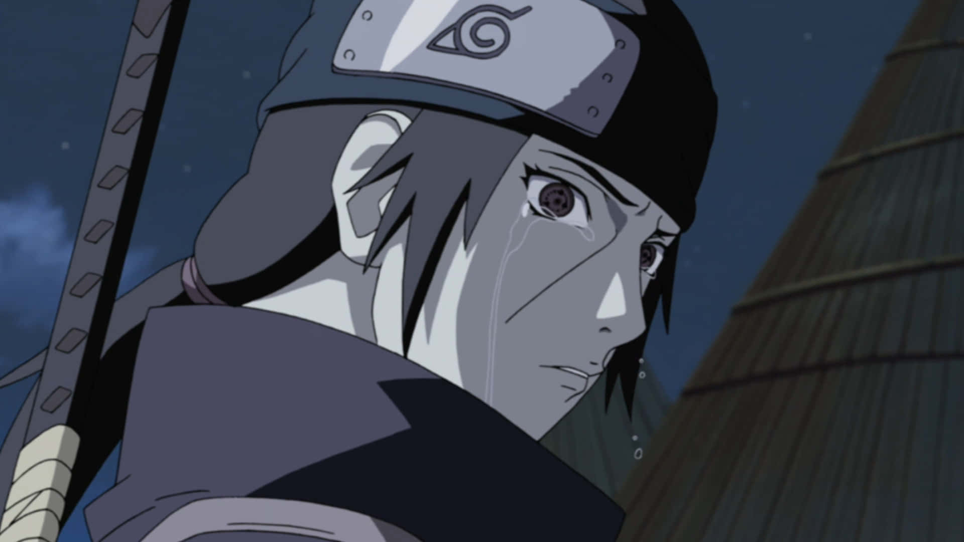 Naruto Itachi, anime ninja, headband, Full HD Desktop Wallpaper