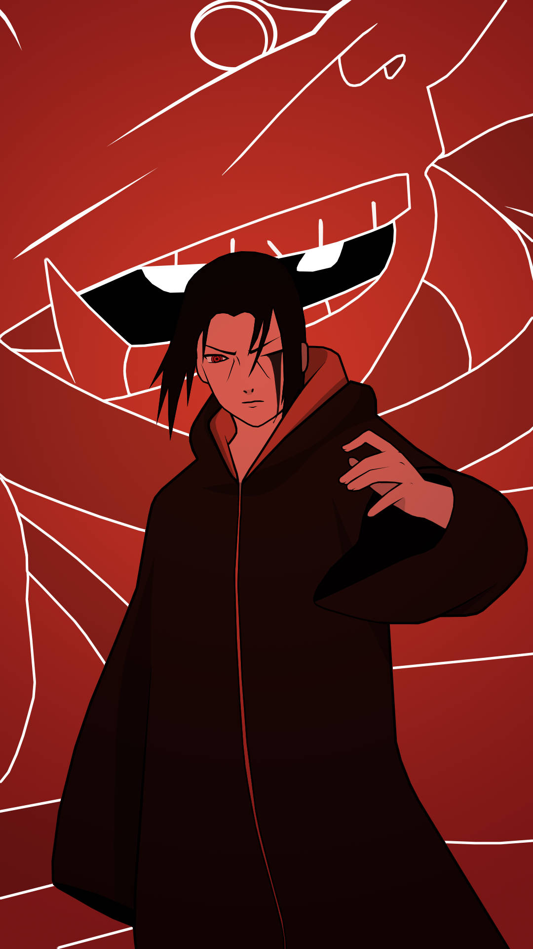 Itachi, Naruto, anime character, Full HD Phone Wallpaper