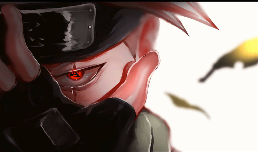 Naruto, Kakashi, eye scar, SD Desktop Wallpaper