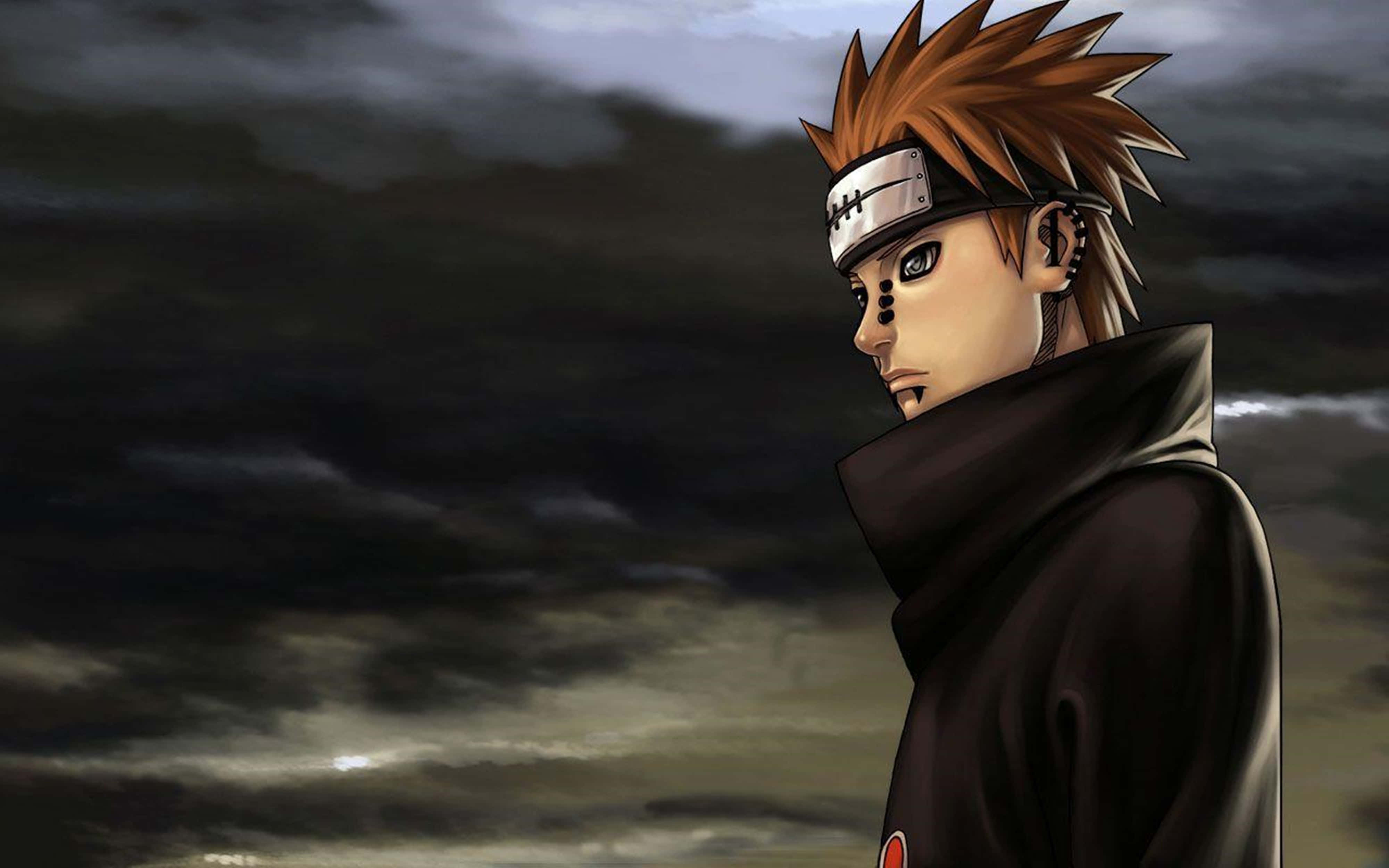 Naruto, Pain, spiky-haired anime character, 4K Desktop Wallpaper
