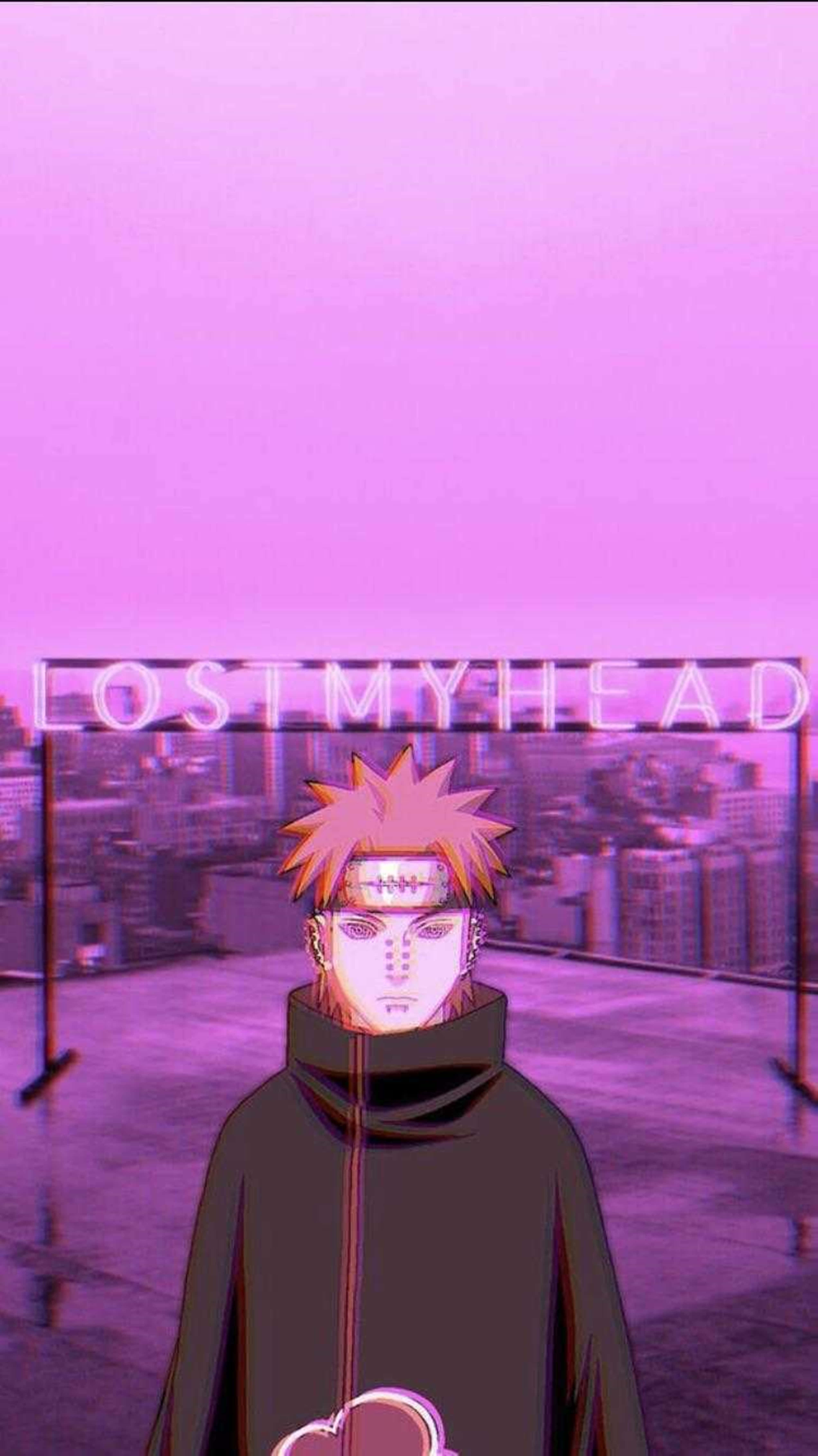 Naruto Pain, 4K, spiky orange hair, 5K Phone Wallpaper