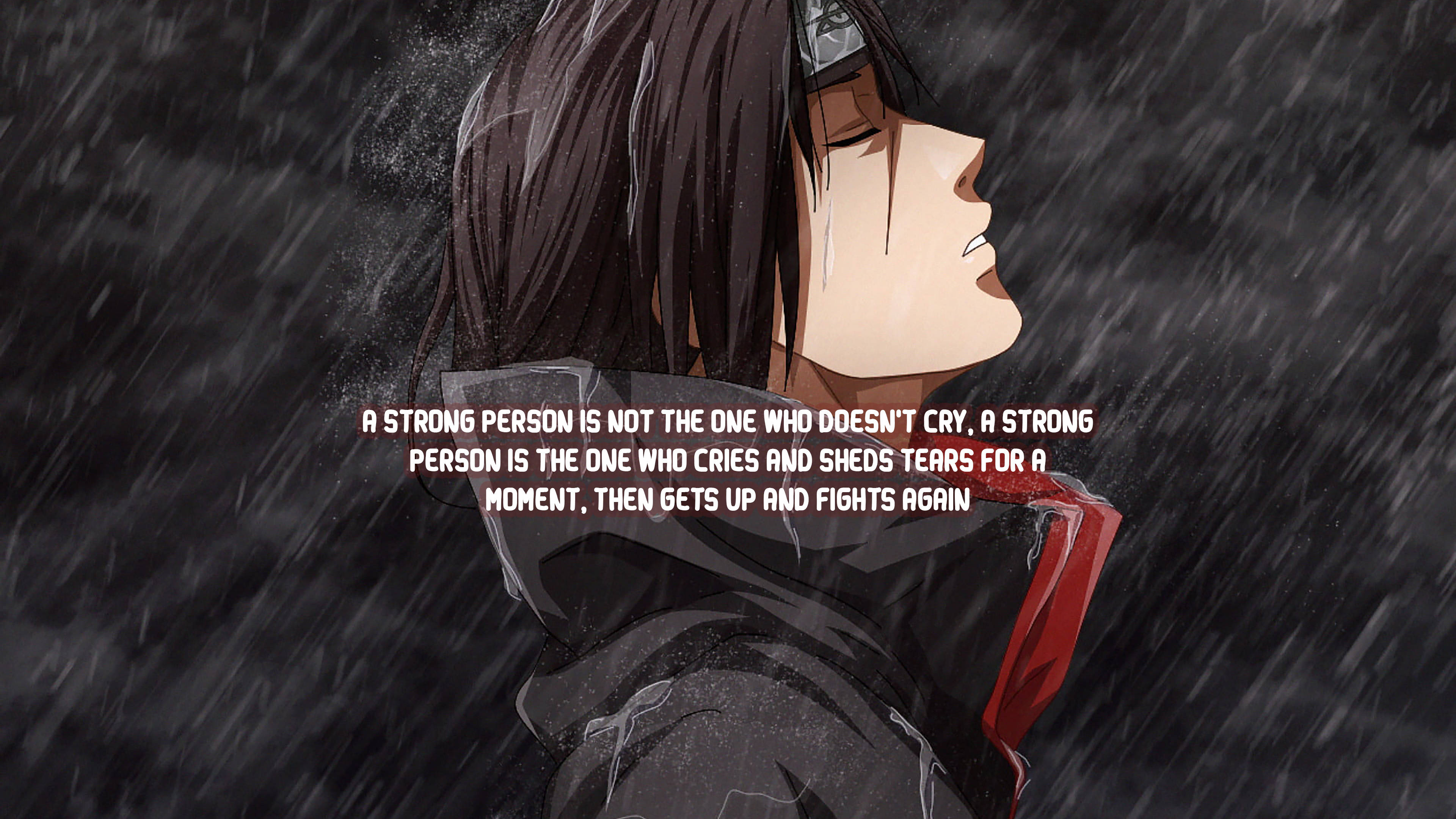 Naruto, dark hair, headband, 4K Desktop Wallpaper