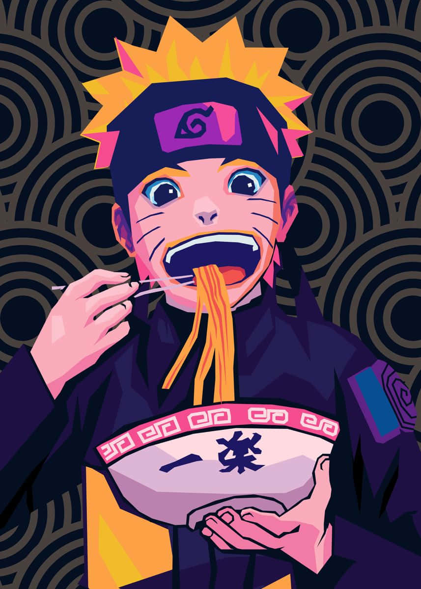 Naruto, ramen noodles, bowl, SD Phone Wallpaper