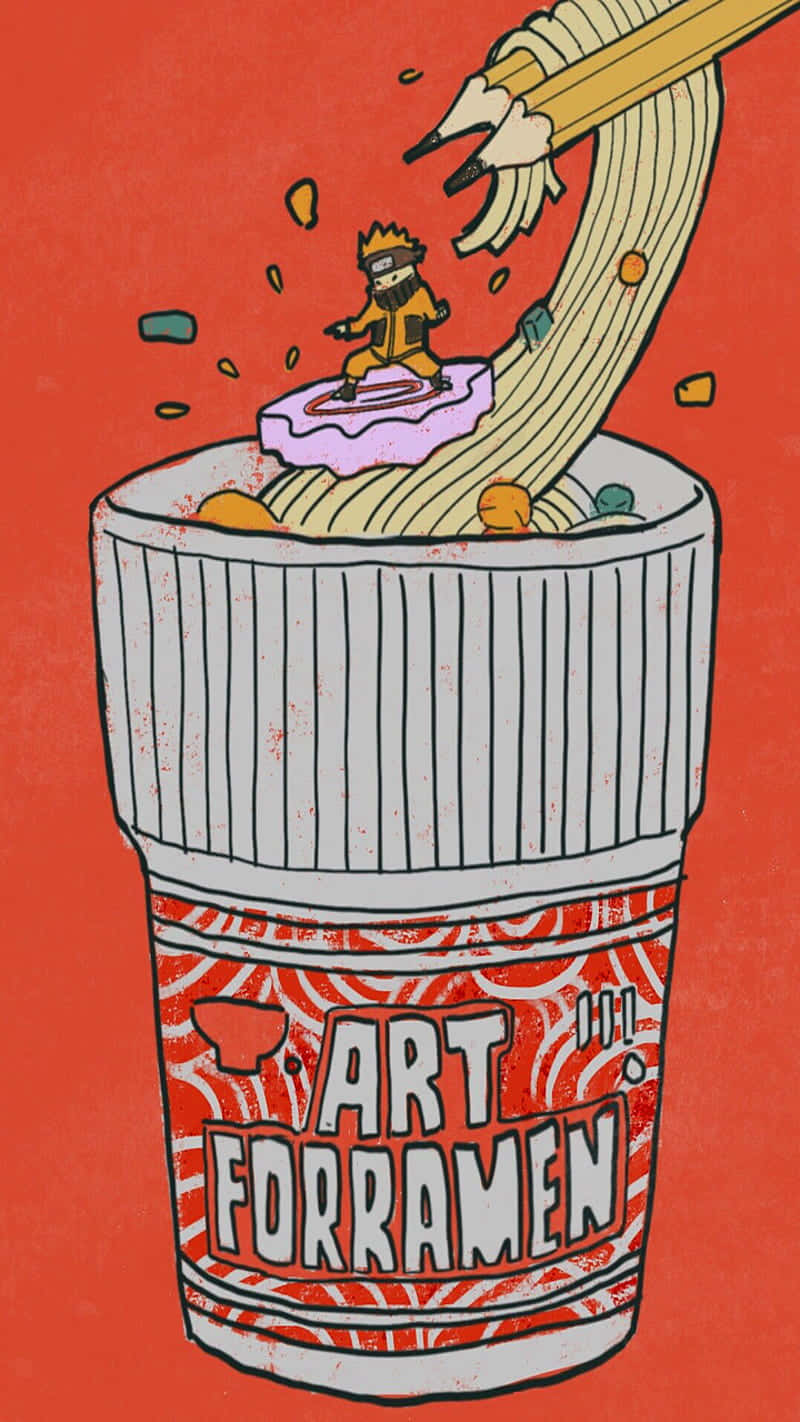 Naruto, ramen, chopsticks, HD Phone Wallpaper