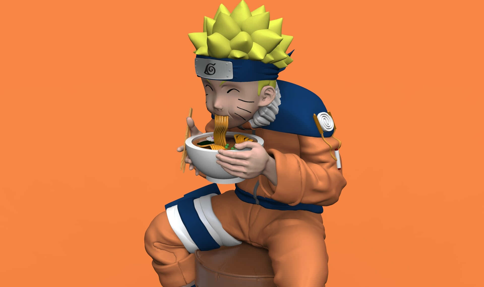 Naruto, ramen noodles, bowl, Full HD Desktop Wallpaper