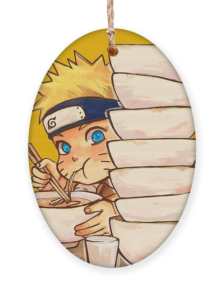 Naruto, ramen, spiky blonde hair, SD Phone Wallpaper