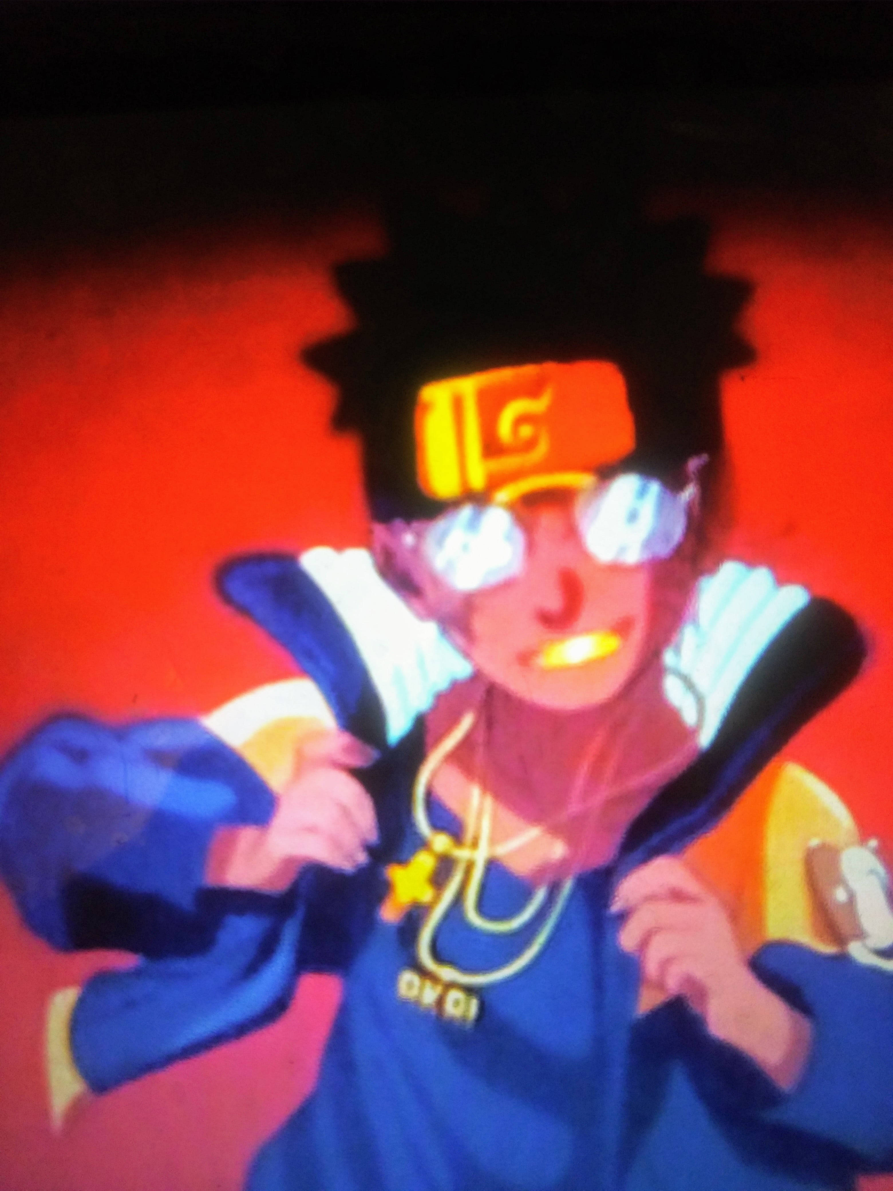 Naruto, spiky hair, orange headband, 4K Phone Wallpaper